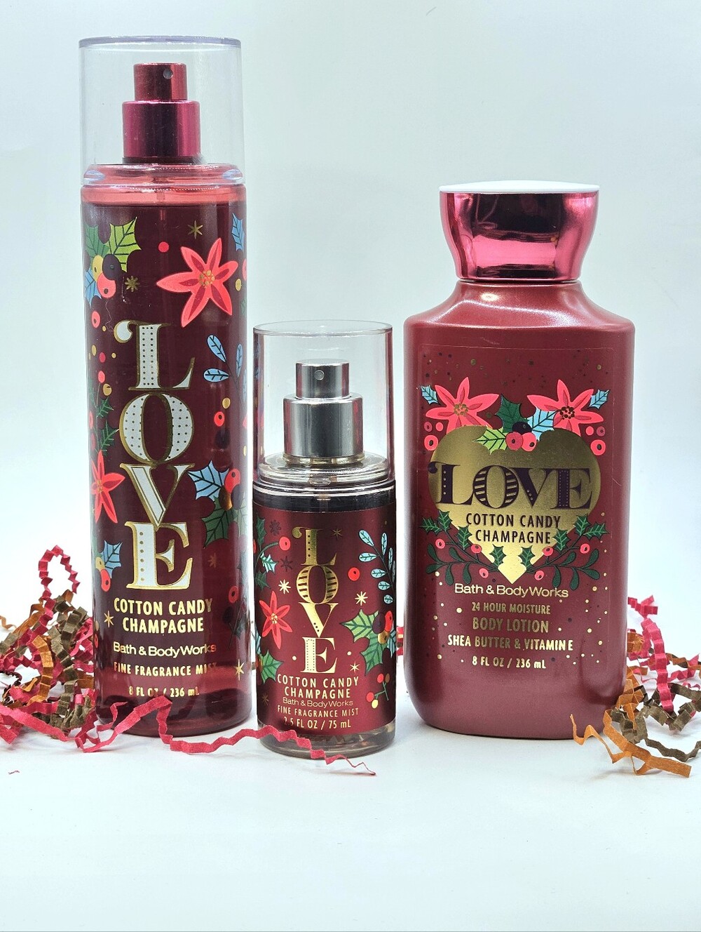 Bath & Body Works LOVE Cotton Candy Champagne